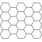 mosaico de hex&aacute;gonos