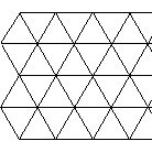 mosaico de tri&aacute;ngulos