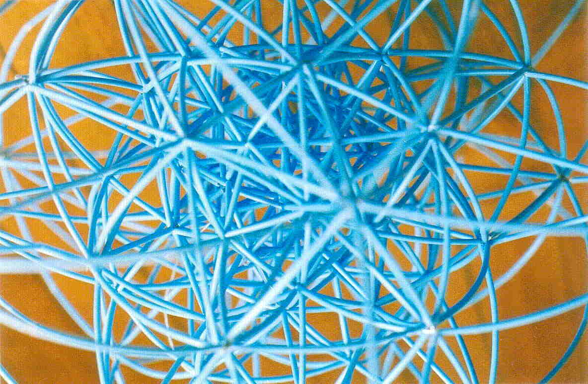 aristas  de hipertetraedro complejo